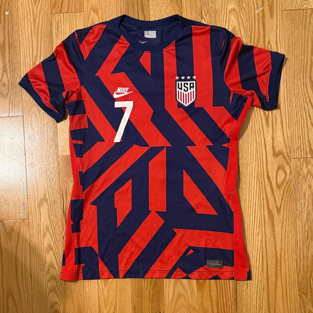 Nike Women's USA Soccer Jersey - Red and Navy